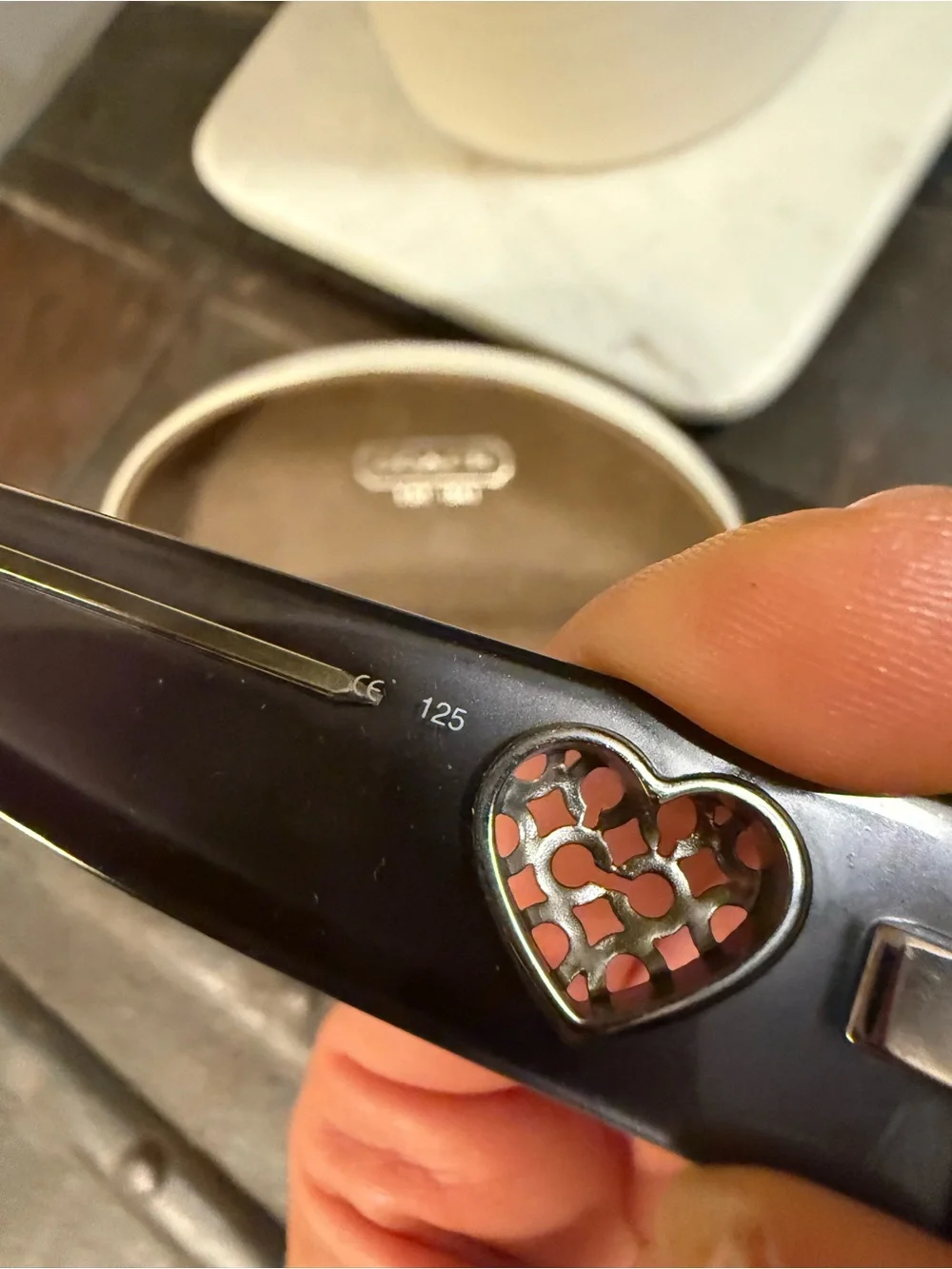 Coach sunglasses w hearts on temple region